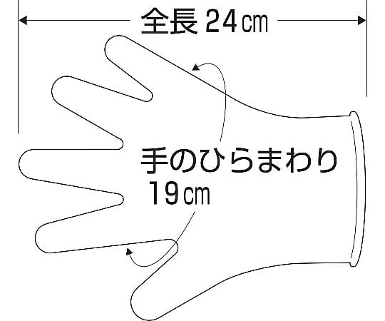 ニトリストR・タッチ　M　100枚入　882-M 1箱(100枚入)