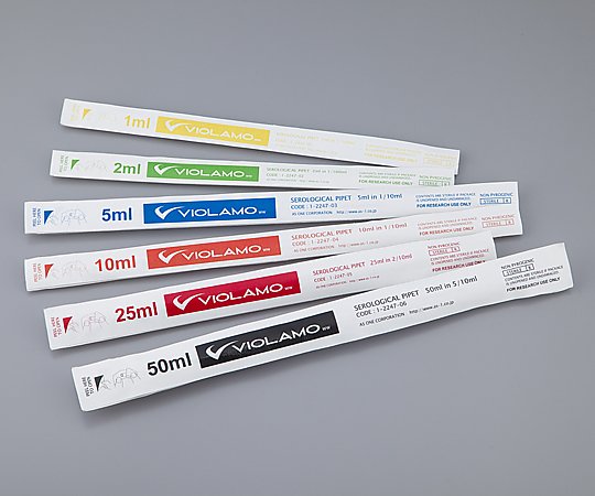 ビオラモディスポピペット　ピーリング包装（プラ+紙）　2mL　500本入 1箱(1本×500袋入)