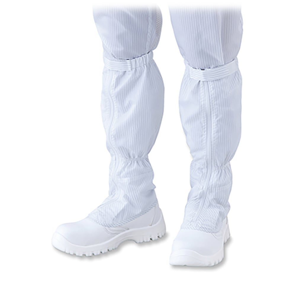 AZPURE Clean Safety Boots (Long Type with Zipper) 21.0cm TCBS-LN 1 pair