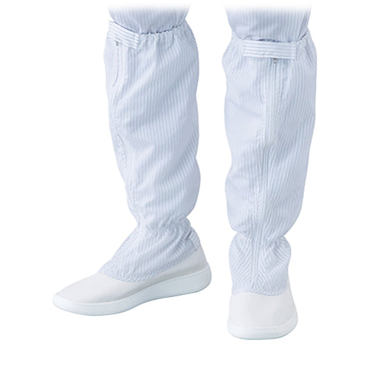 アズピュアクリーンブーツ　ファスナー付き・ロングタイプ　22.0cm　TCB-LN 1足