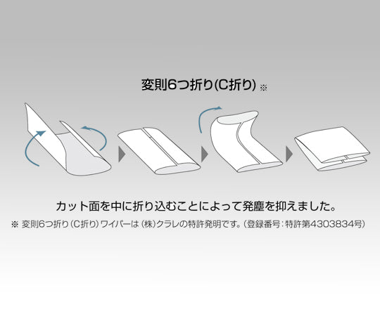 クラクリーン（R）ワイパー　100枚入　SF-30C 1袋(100枚入)