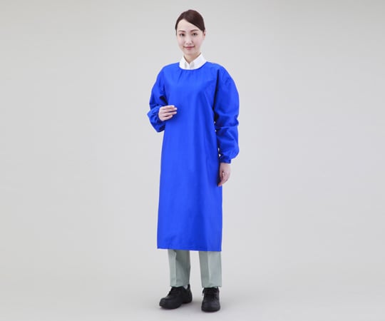 Flame-retardant apron with sleeves FAP-501 LL 1 piece