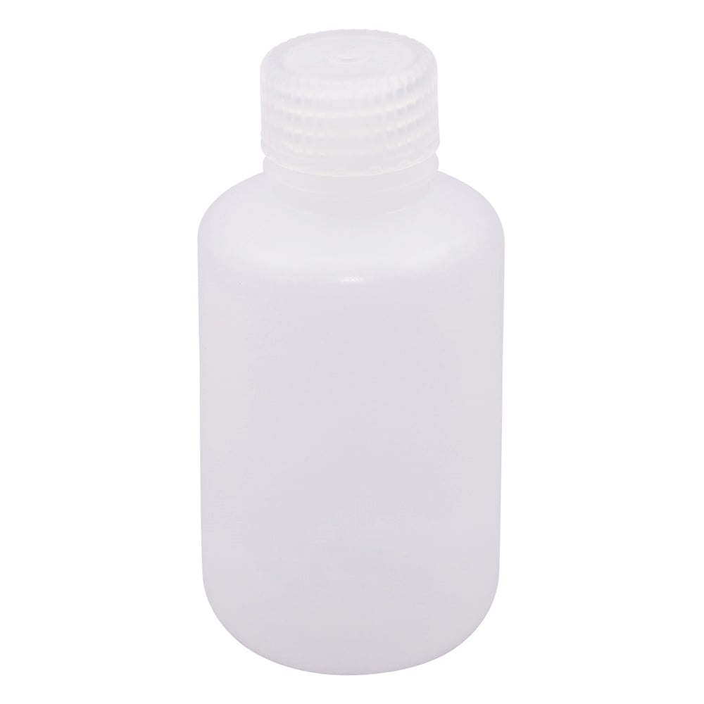 Narrow-mouthed reagent bottle, HDPE, transparent, 125mL, 12 bottles, 2002-0004JP, 1 box (1 bottle x 12 bags)