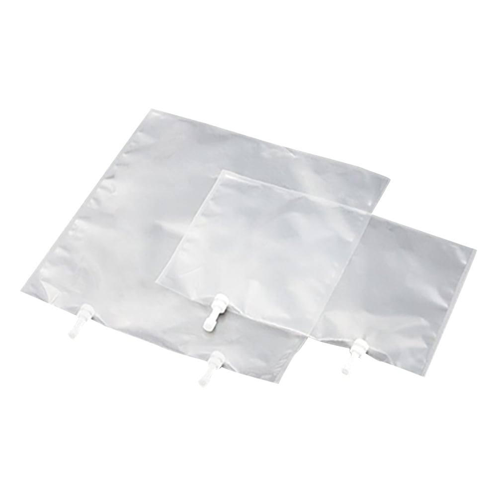 Tedlar(R) Bag with 2 openings and caps, 1L, 1 piece