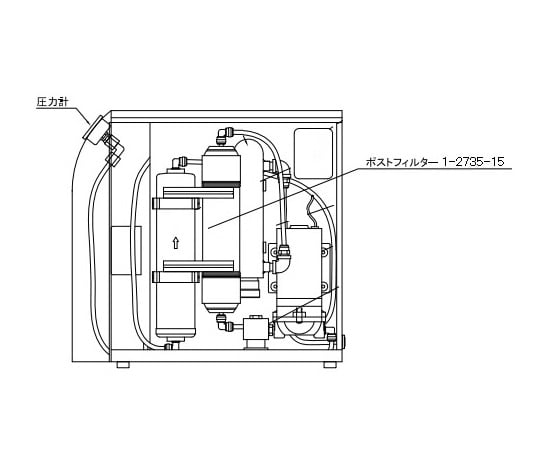 超純水製造装置　交換用ポストフィルター・UF膜　FP411-11 1個