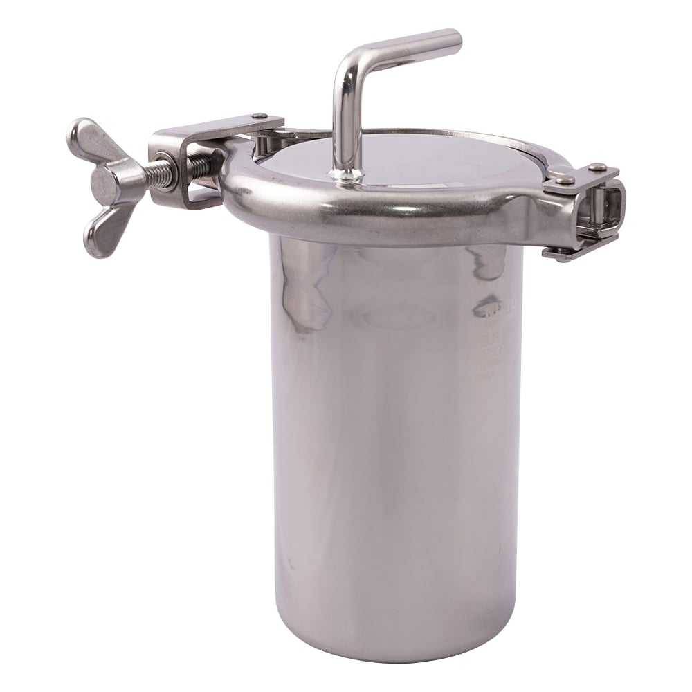 Ferrule type (316L) straight bottle 0.5L PSO-0.5 1 piece