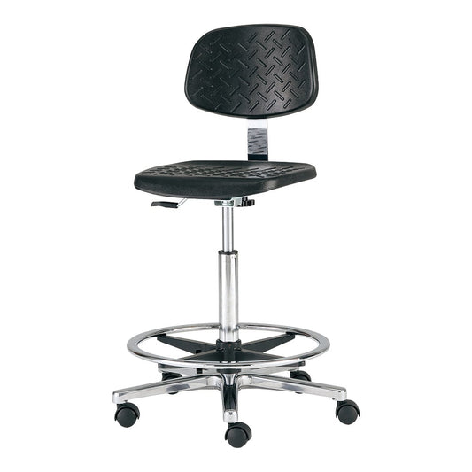 Work chair (one-piece molded seat) with ring MWC-100RC 1 piece
