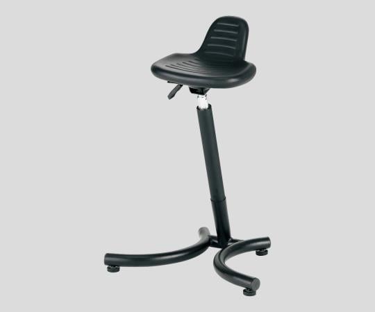 Sit-stand chair with backrest ERC-1 1 piece