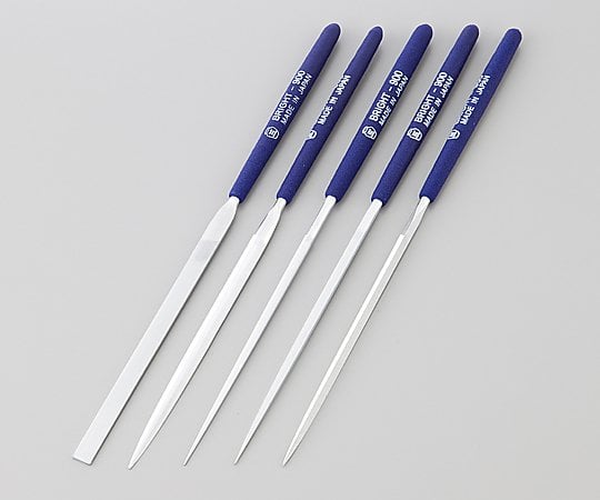 경질 크롬 코팅 야스리(브라이트 900) 세트 평·반환·원·각·삼각 5개들이 BRST0556T 1 세트