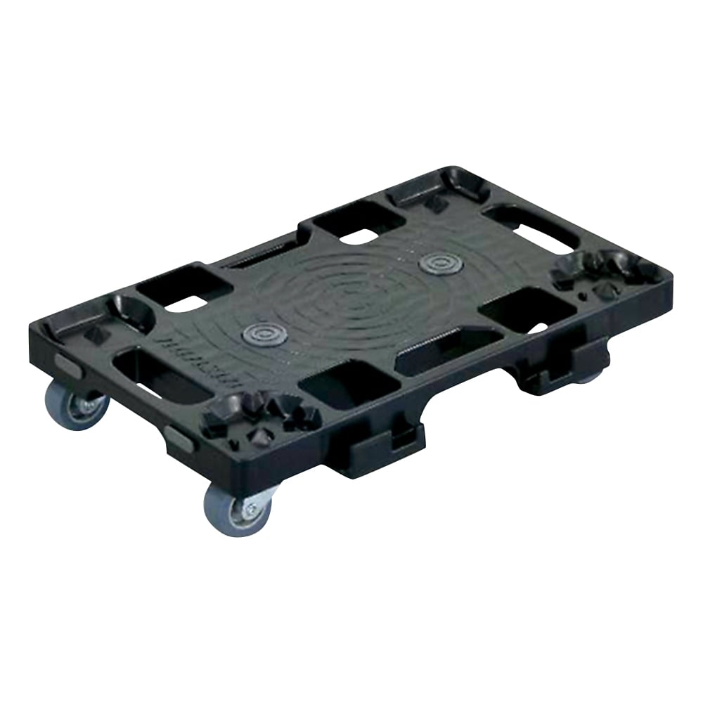 Plastic joint platform cart, black, PD-403-2SE, 1 piece