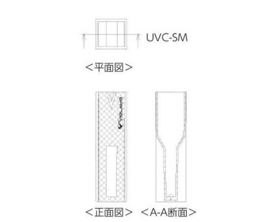 ビオラモ紫外線透過型ディスポセル セミミクロタイプ 1箱（100個入）　UVC-SM 1箱(100個入)