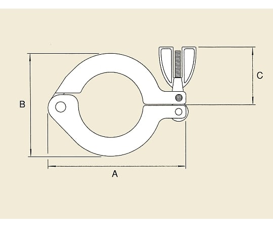 Swing clamp NW32/40 C105-16-403 1 piece