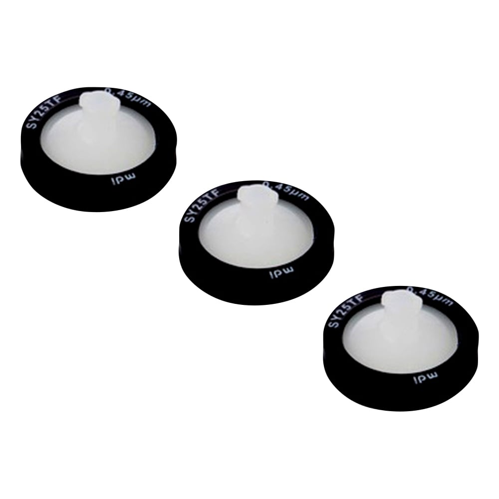 주사기 필터 PTFE φ25mm/0.45μm 1상자(100개입) SYTF0602MNXX104 1상자(100개입)