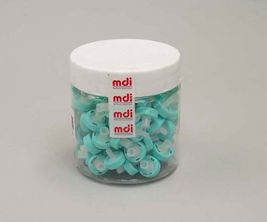 주사기 필터 GF φ25mm/1μm 1상자(100개입) SYGF0605MNXX104 1상자(100개입)