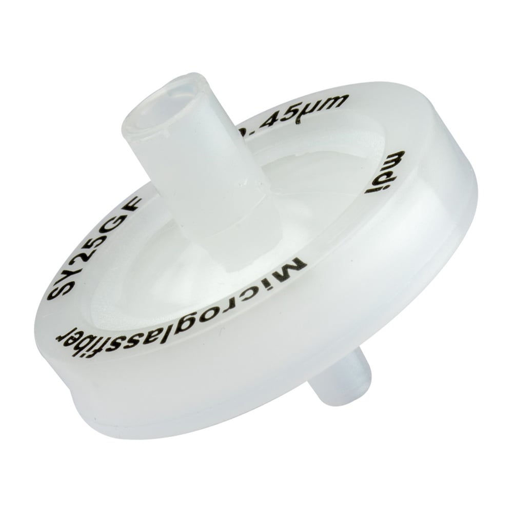 주사기 필터 GF(마이크로 글라스 파이버)φ25mm 0.45μm 100개입 SYGF0602MNXX104 1상자(100개입)