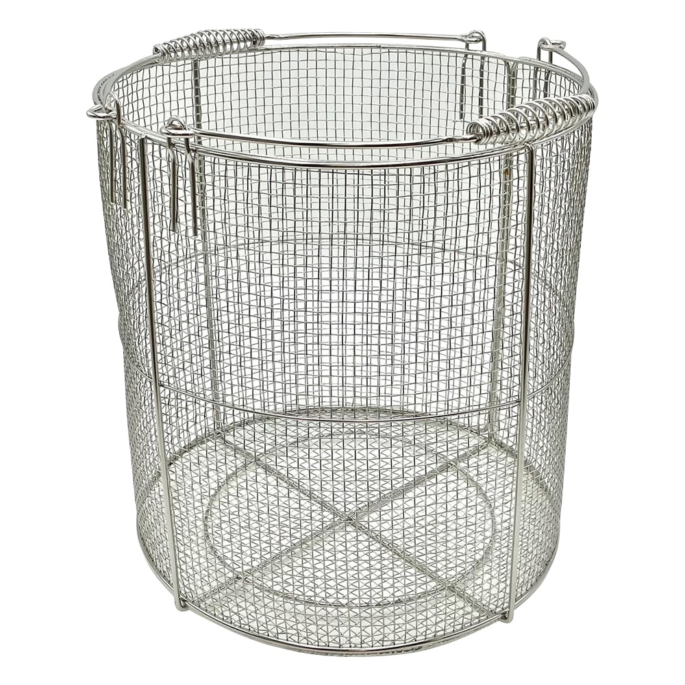 Stainless steel cleaning basket, round, large, φ300, 1 piece