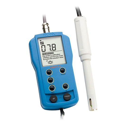 pH meter main body blue HI9812-51 1 unit