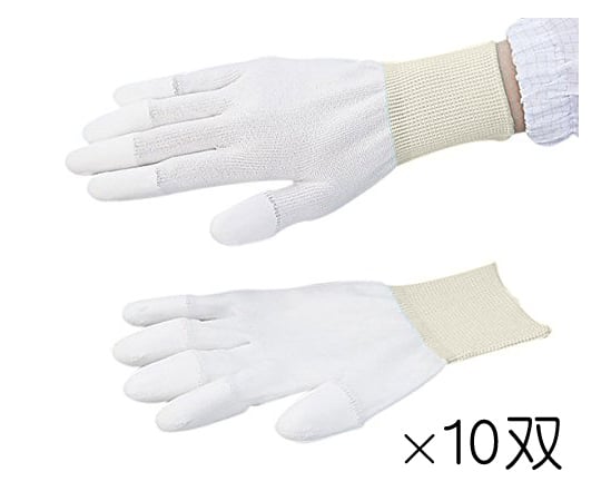 アズピュア　PUクール手袋　指先コート　LL　10双 1袋(10双入)
