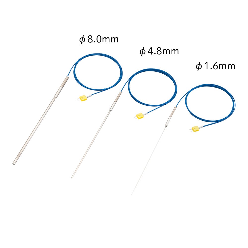 Kシース熱電対 (高温度・インコネル(R)タイプ) 0～1000℃ φ6.4mm 300mm 1個