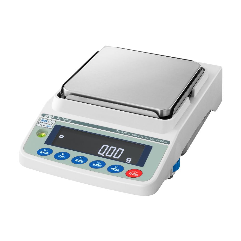 Basic electronic balance GF-A series Capacity: 3200g Minimum display: 0.01g GF3002A 1 unit