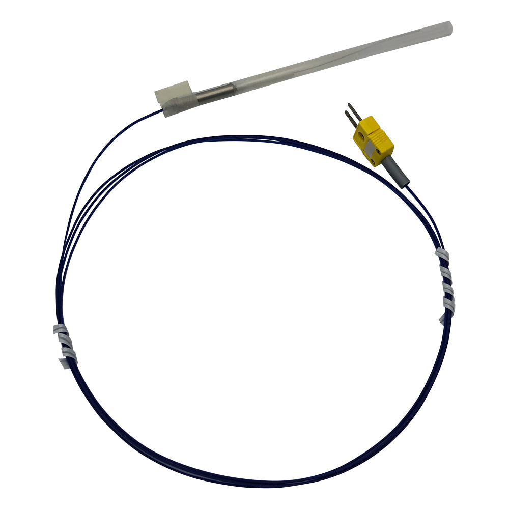 極細温度センサー(K熱電対)　φ0.25mm　100mm　オメガコネクタ 1個