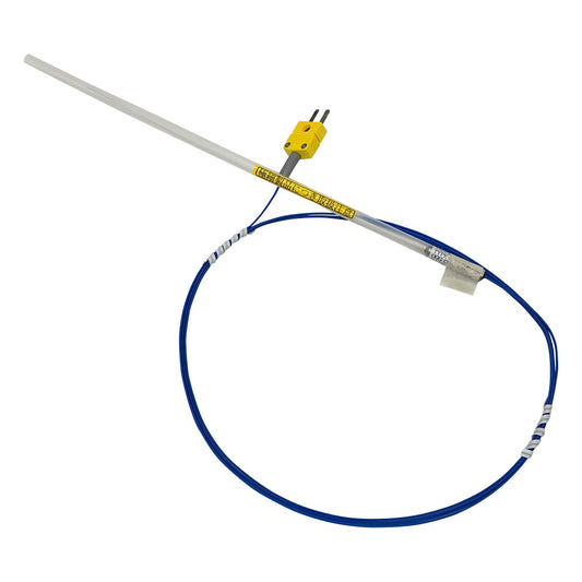 極細温度センサー(K熱電対)　φ0.25mm　200mm　オメガコネクタ 1個