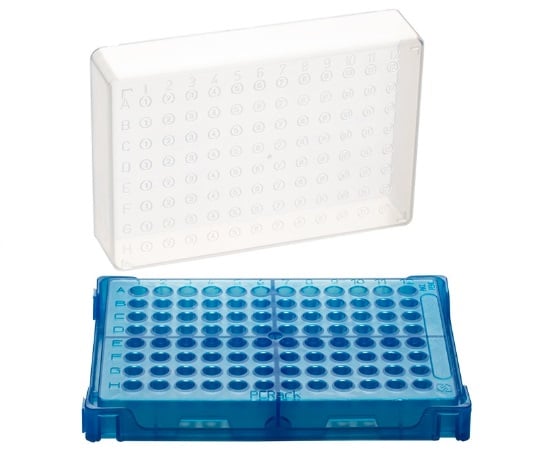 PCR Rack Blue Body x 20 pcs T328-96B 1 box (20 pcs)