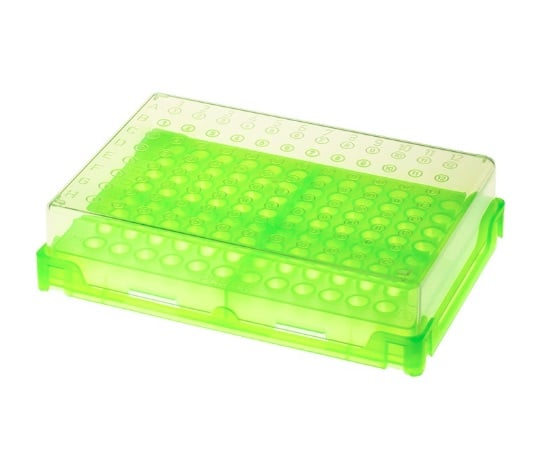 PCR Rack Green Body x 20 pcs T328-96G 1 box (20 pcs)
