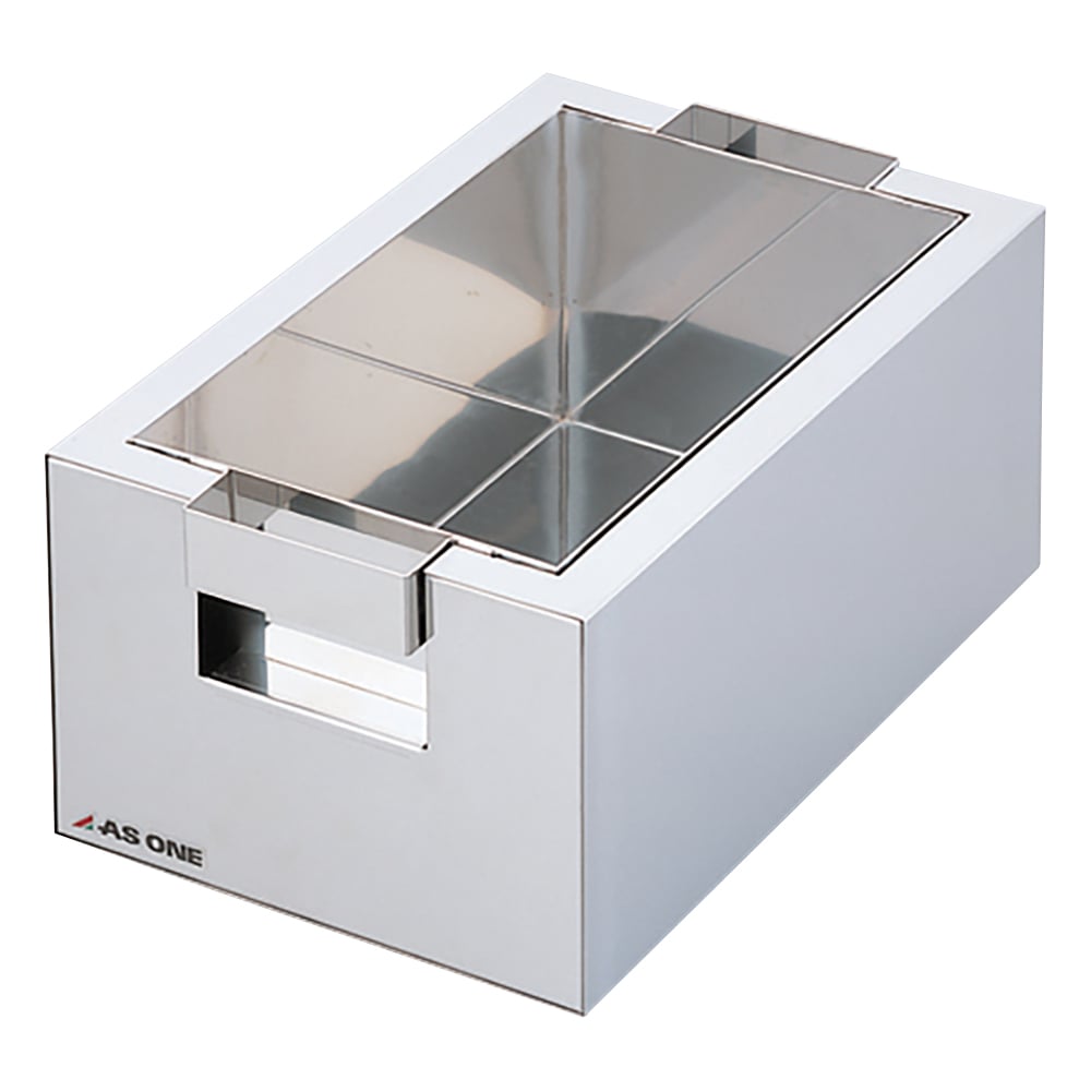 Stainless steel water tank, square, 10L, with handle, SKOB-01, 1 unit