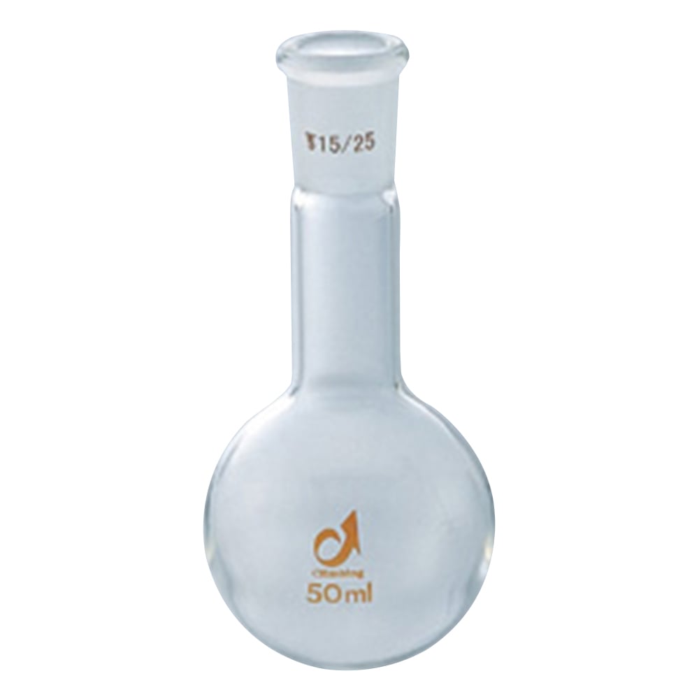 Common sliding round bottom flask 50mL TS15/25 CL0070-01-10 1 piece