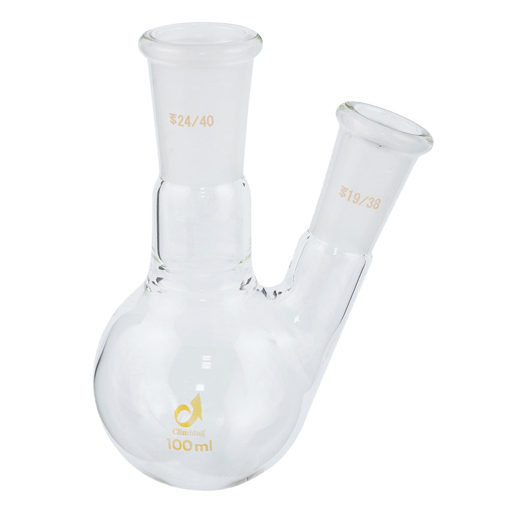 공통 접합 2구 플라스크 100mL CL0078-01-30 1개