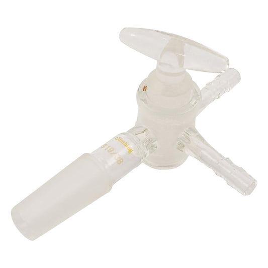 공통접합부착 3방콕 Ⅰ형 유리콕 TS19/38 CL0414-03-10 1개