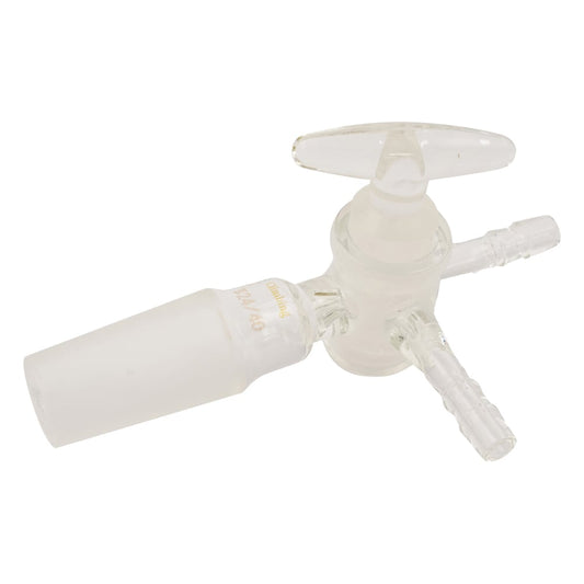 共通摺合付三方コックⅠ型　ガラスコック　TS24／40　CL0414-04-10 1個