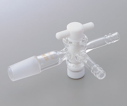 Common joint three-way cock type I Teflon cock TS19/38 CL0414-07-10 1 piece