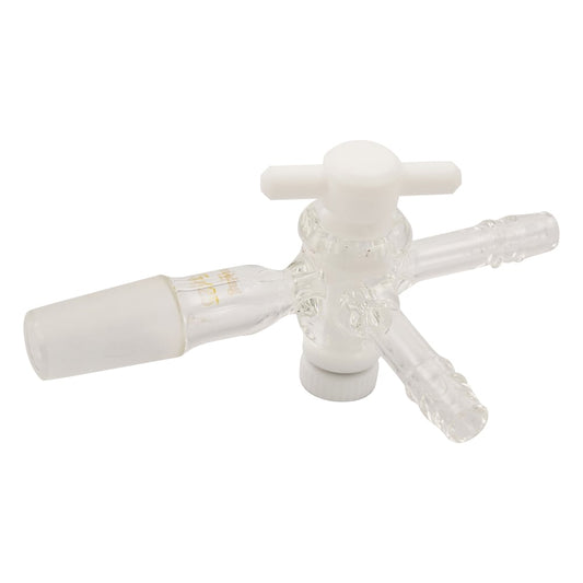 共通摺合付三方コックⅠ型　テフロンコック　TS15／25　CL0414-05-10 1個