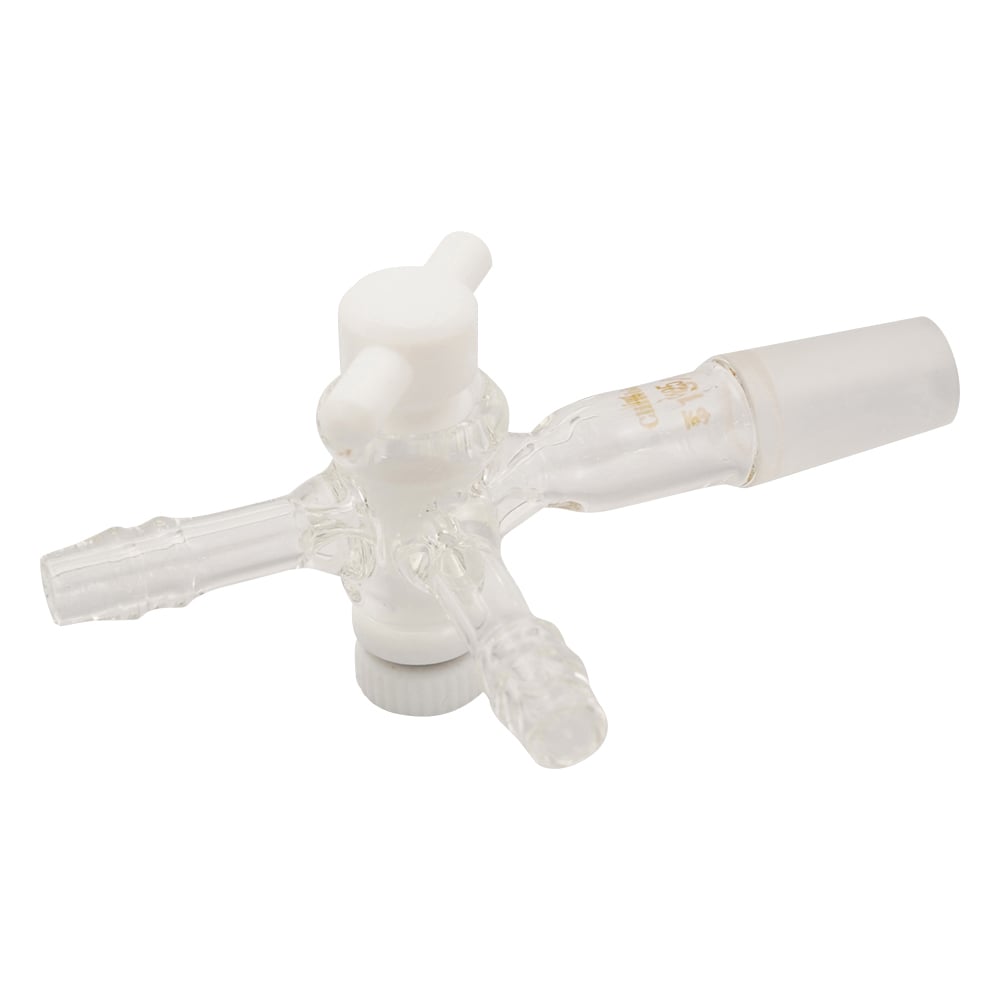 Common joint three-way cock type II Teflon cock TS15/25 CL0414-05-20 1 piece
