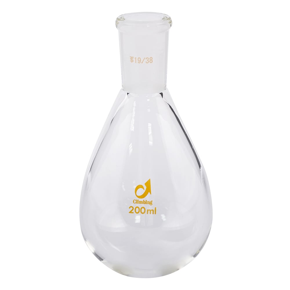 共通摺合茄子型フラスコ　200mL　TS19／38　CL0090-05-30 1個