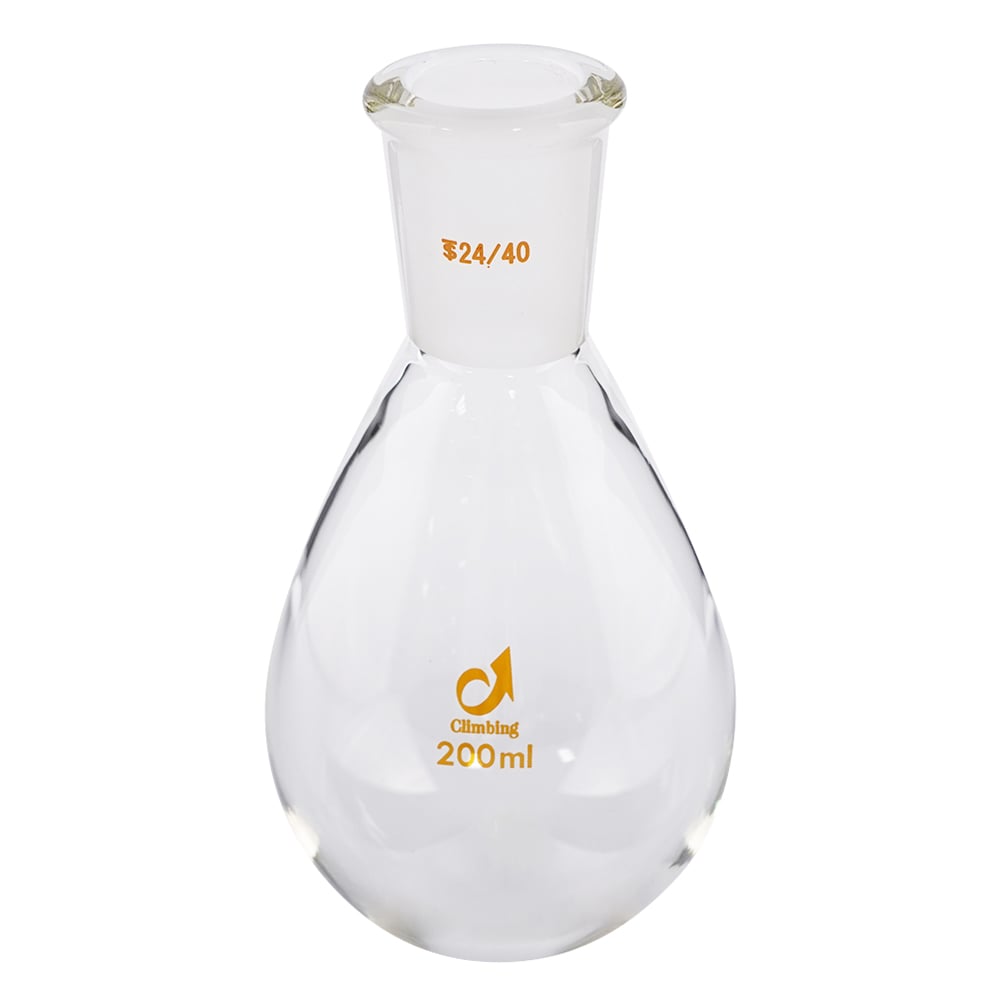 共通摺合茄子型フラスコ　200mL　TS24／40　CL0090-05-40 1個