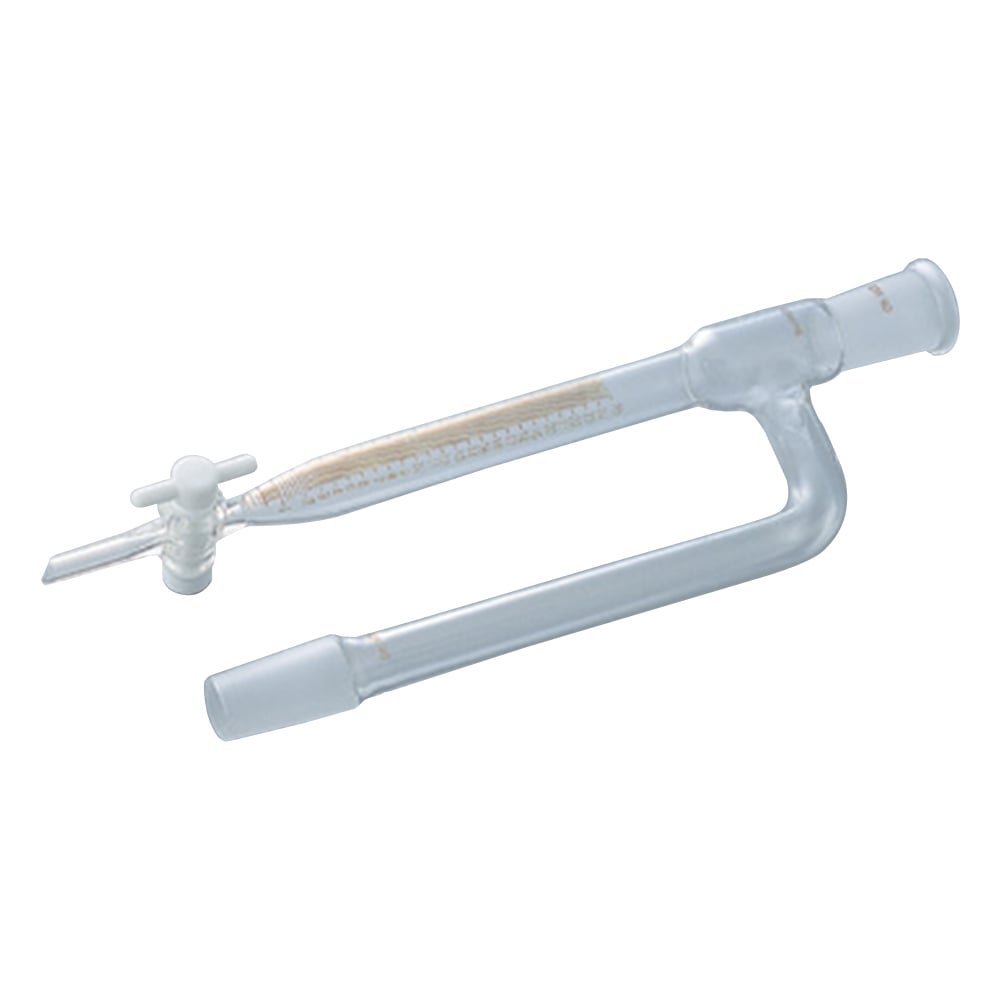 共通摺合水分定量受器（テフロンコック付き）　25mL　CL0301-03-10 1個