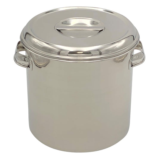 Stainless steel pot (with handle) 8.3L x 1