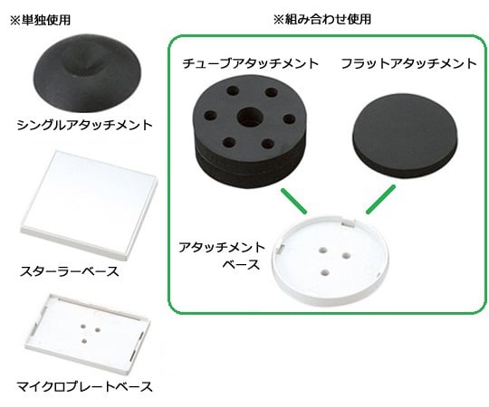 試験管ミキサーTRIO　（付属アタッチメント多数）　TM-2FN 1台