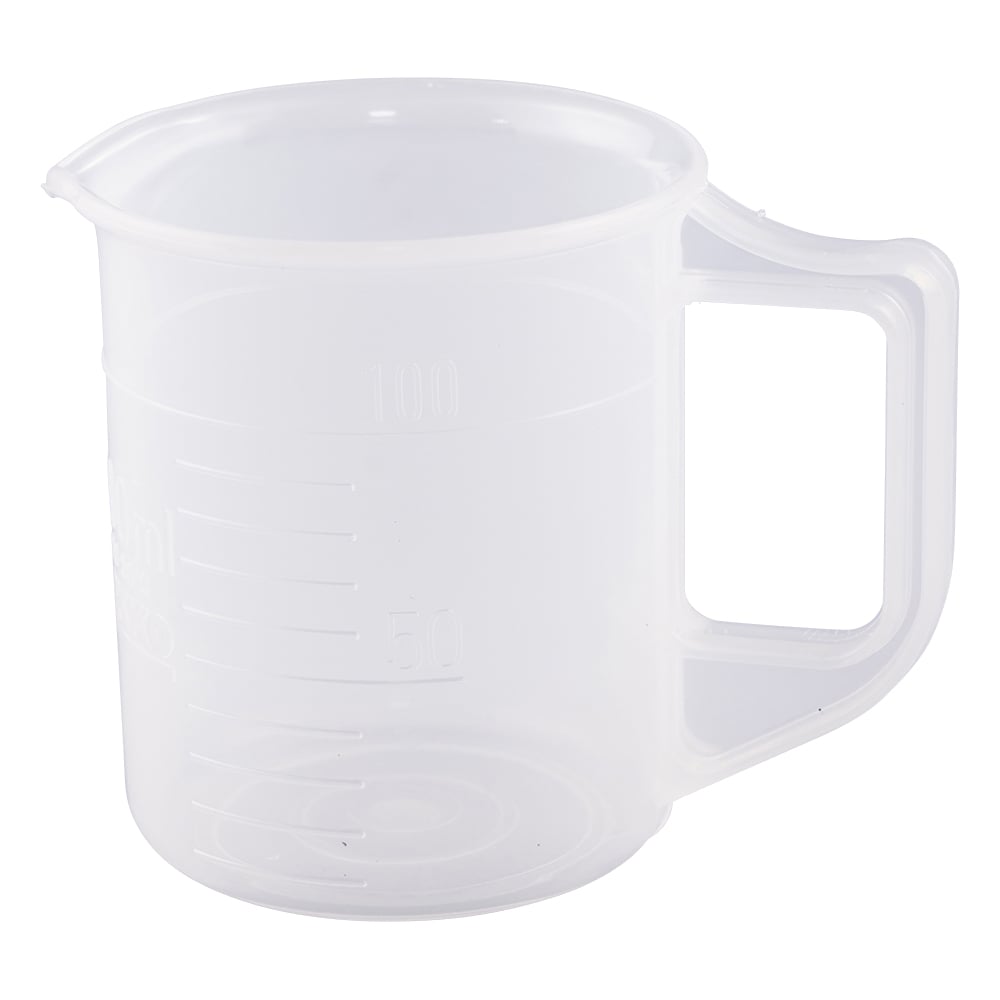 ポリプロピレン手付きビーカー100mL 1個 3007-06 1個