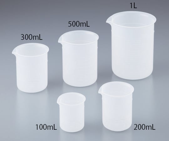 폴리 비커 PE(손 없음) 100mL 1개 3011-05 1개
