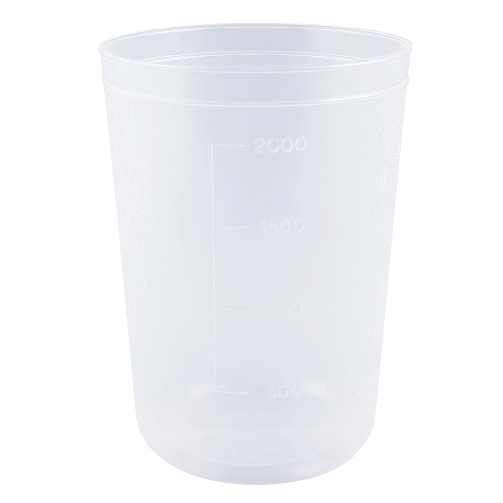 Disposable cup (blow molded) φ140×φ118×197mm 2000mL B-2000 1 piece