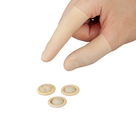 Cleanknoll DispoRmless Finger Cots Yellow M 1 bag (1000 pieces) 1 bag (1000 pieces)