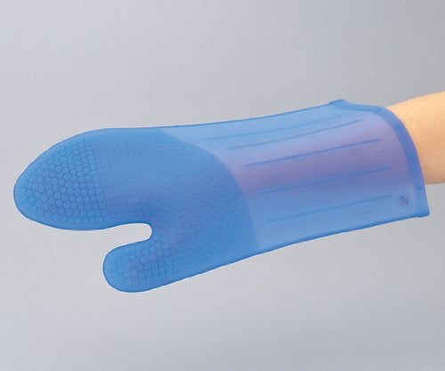 실리콘 고무제 오븐 장갑(양면 엠보싱) 롱 OM-02 1장