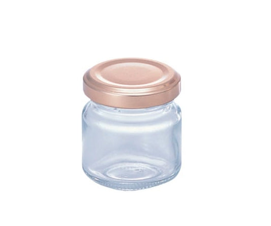 ジャム瓶　短型　９０ｍL　キャップ付き　８本入　短型90 1箱(8本入)