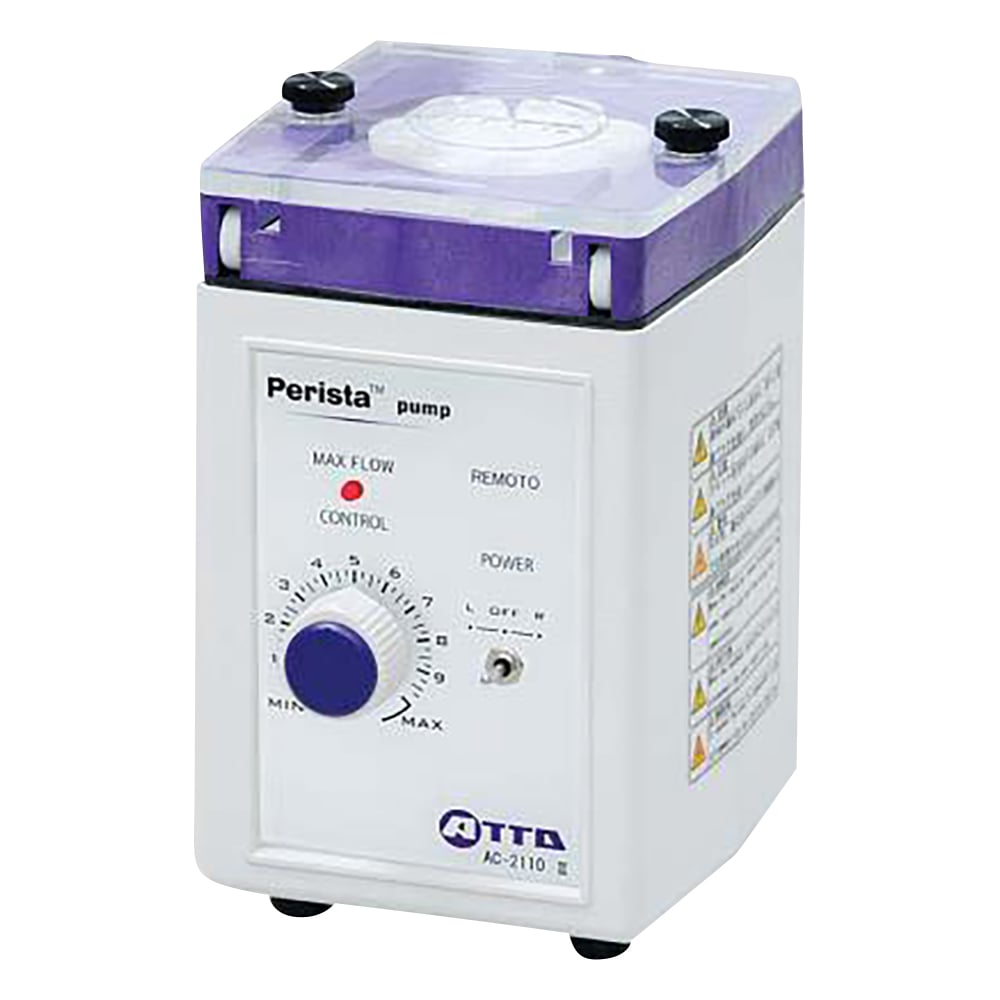 ペリスタポンプ　4流路　5～1500ml/h　1221334／AC-2110Ⅱ-4 1台