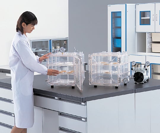 成形真空デシケーター　300×287×325mm　MVD-100 1個