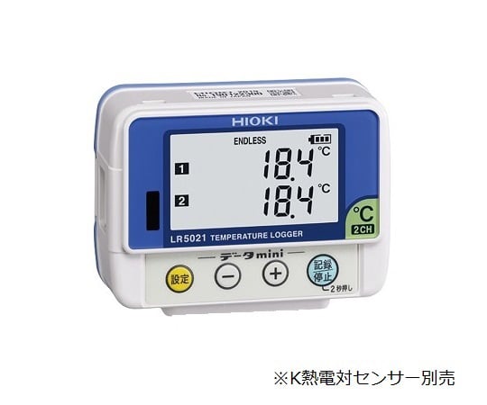 データミニ(温度・温湿度モデル) 　温度ロガー(熱電対)　LR5021 1個